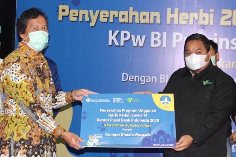 BI Serahkan Hewan Kurban ke DD Waspada Untuk 5 Desa
