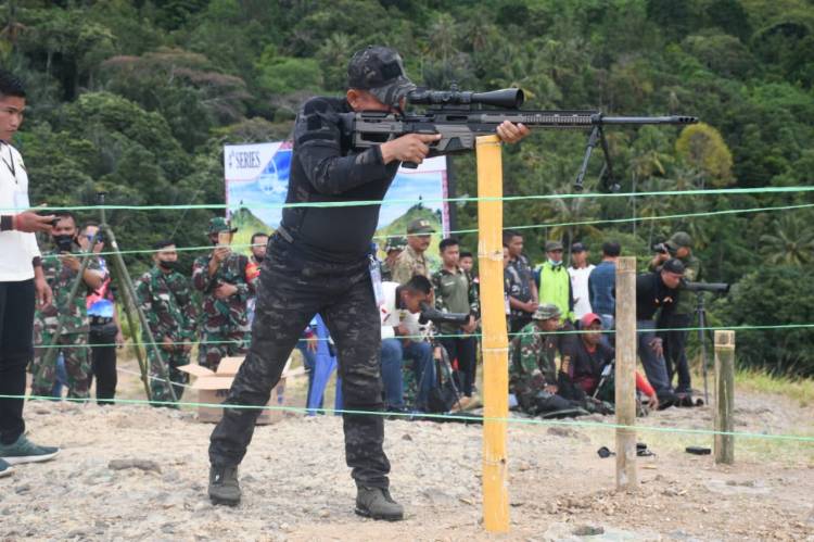 Mayjen Daniel Buka Kejuaraan Menembak Perbakin di Bukit Sipolha