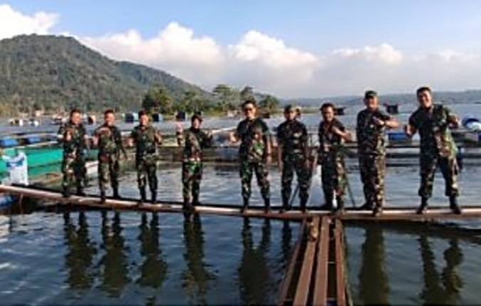 Pasis Dikreg LXII Seskoad Aplikasikan Inovasi Bios 44 DC di Waduk Darma Kuningan