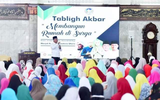 Tabligh Akbar 'Membangun Rumah di Surga' Terkumpul Rp 2 Miliar