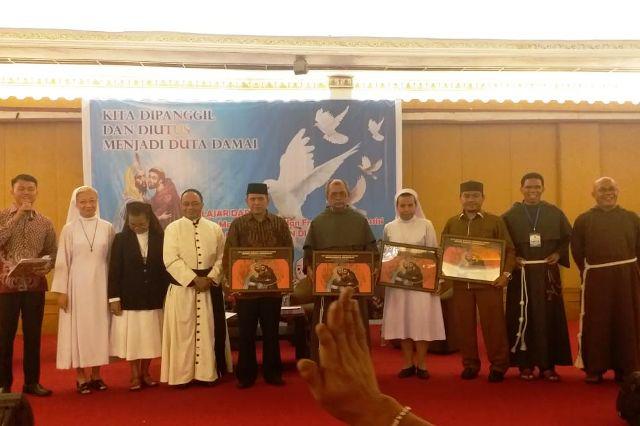 700 Orang Hadiri 800 Tahun Pertemuan Fransiskus dengan Sultan Malik Al-Kamil di Medan