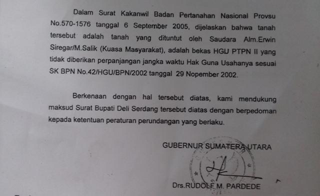Mafia Tanah Kuasai Lahan Eks HGU PTPN, BPN Dimana?
