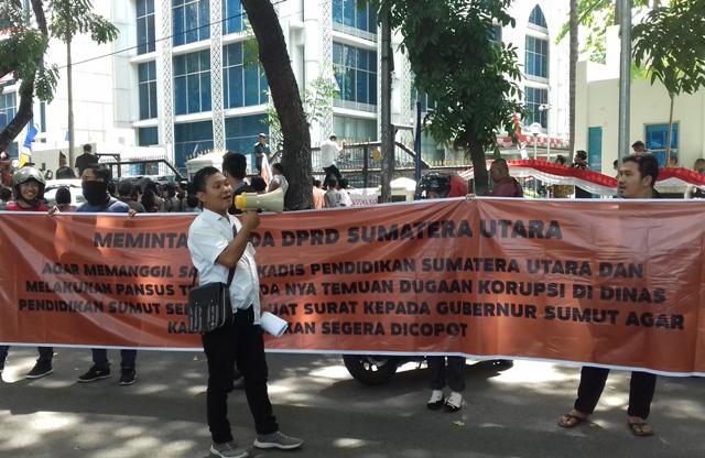 Ada Demo Besar, Unjuk Rasa Kadis Pendidikan Sumut Batal