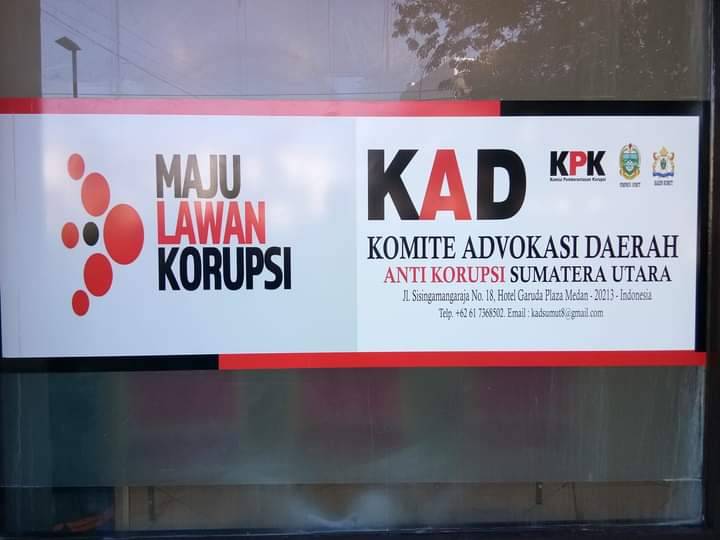 KAD Anti Korupsi Sumut Bermarkas di GPH Medan