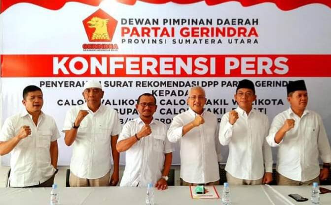 Pilkada Madina, Gerindra Ikut Demokrat, PAN dan Berkarya
