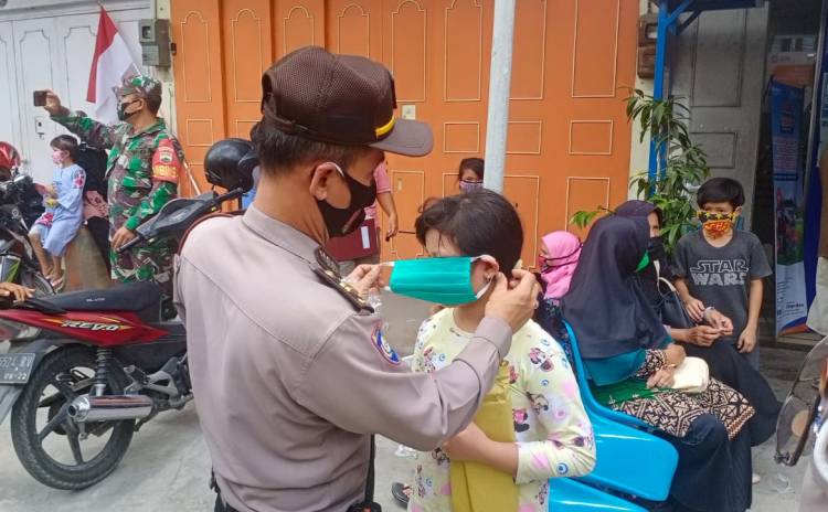 Polsek Sunggal Sosialisasi AKB ke Masyarakat