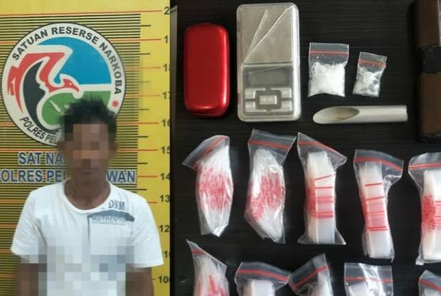 Polres Pelabuhan Belawan Tangkap Pedagang Narkoba