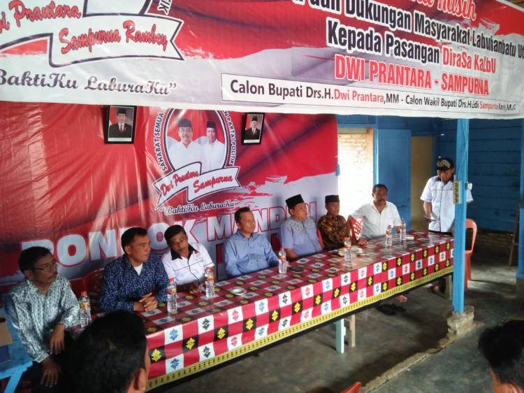 Pilkada Labura, Edi Sampurna: Tolak Paslon yang Pura-pura Dermawan