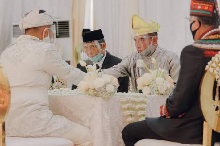 Pernikahan Puteri Gubsu Jadi Contoh Bagi Rakyat Indonesia di Tengah Pandemi Covid-19