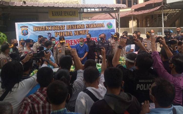 Polisi Tembak Mati Jaringan Narkoba Jakarta Medan, Barang Bukti 100 Kg Sabu dan 50 Ribu Ekstasi