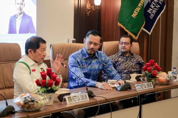 Silaturahmi Partai Demokrat dan PPP, Bahas Isu-isu Kebangsaan