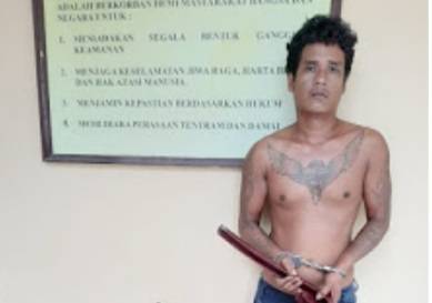 Tri Boy Anak Durhaka di Sergai Sudah Ditangkap