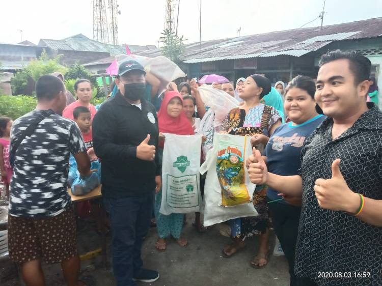 IPI Sumut Salurkan Bantuan Tahap 2 ke Pemulung Medan Amplas
