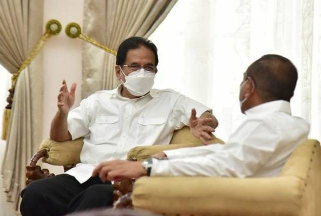 Sofyan Djalil Temui Gubsu, Masalah Tanah Eks PTPN2 Selesai