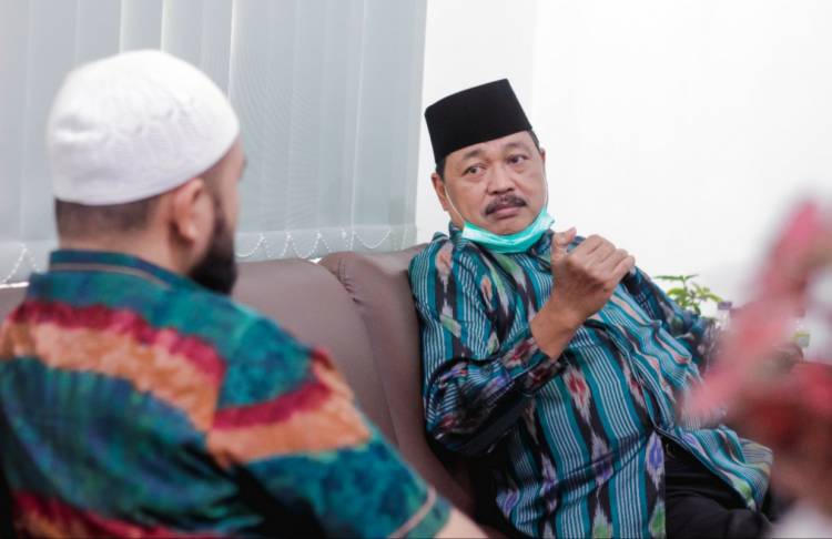 Berkunjung ke Alwashliyah Sumut, Mantan Ketua PBNU Ingatkan Masjid Solusi Penyelesaian Covid-19
