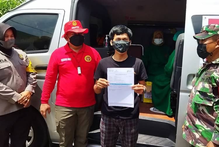 Kabinda Sumut Pantau Langsung Vaksinasi 3.000 Dosis di Medan