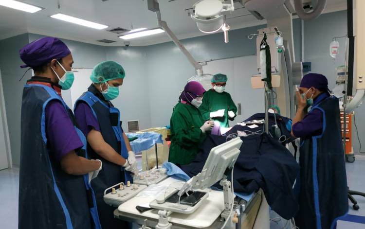 Cathlab RS USU Berhasil Selesaikan Tindakan PCI Perdana