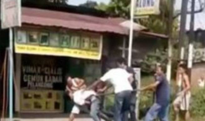 Polisi Amankan Preman Kampung Yang Viral di Labuhan Deli