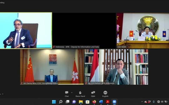 Forum Internasional Antikorupsi, KPK Berbagi Pengalaman Pemulihan Aset Hasil Pencucian Uang