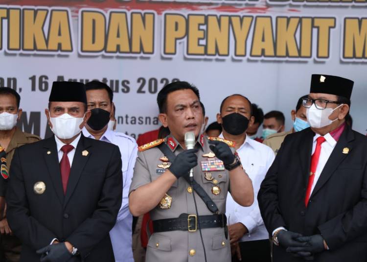Sambut HUT RI ke 77, Polda Sumut Musnahkan Narkoba Bernilai Rp 253 Miliar