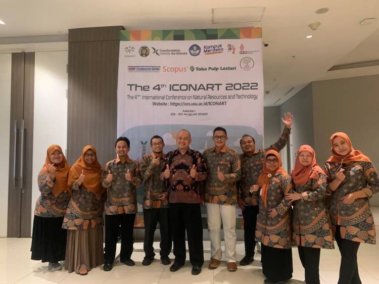 Pusat Unggulan Iptek Mangrove USU Selenggarakan Seminar Internasional 4th ICONART 2022