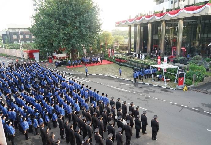 400 Pegawai KPK Ikut Upacara HUT RI ke 77 Tahun