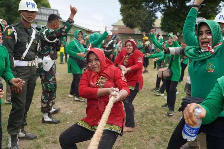 Meriahkan Kemerdekaan ke 77, Korem 011/LW Gelar Banyak Perlombaan