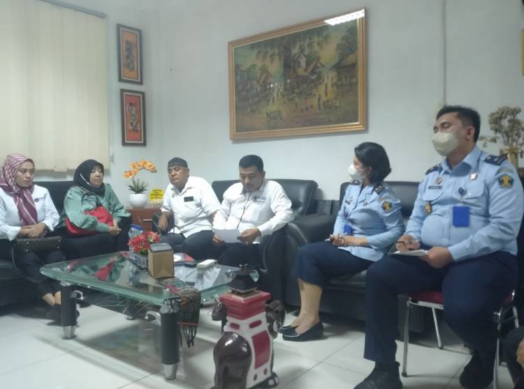 PB PASU Silaturrahmi ke Kanwil Kemenkumham Sumut