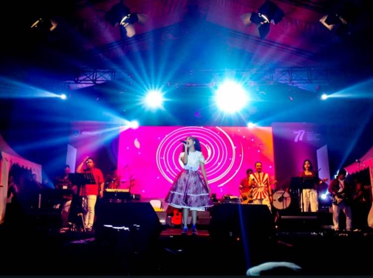 Nikita dan Virzha Pukau Pengunjung Gebyar Pesta Rakyat di Lapangan Astaka