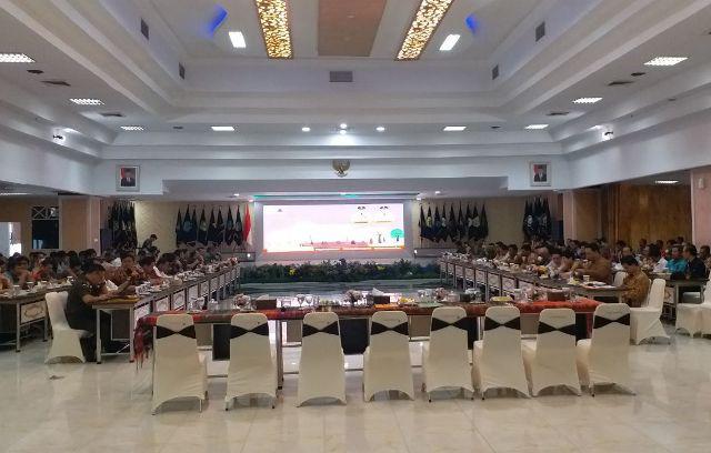 Kapolda tak Datang, Rakor Karhutla Dipimpin Gubsu Tetap Berlangsung 