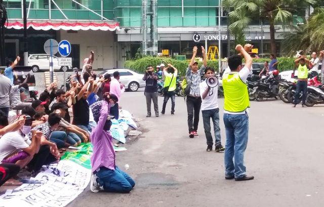 Pengungsi Datangi Kantor IOM di Medan, Tuntut Pemindahan ke Negara Ketiga