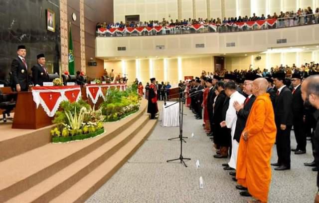 Pelantikan 100 Anggota DPRD Sumut: Mengabdilah Untuk Kepentingan Rakyat