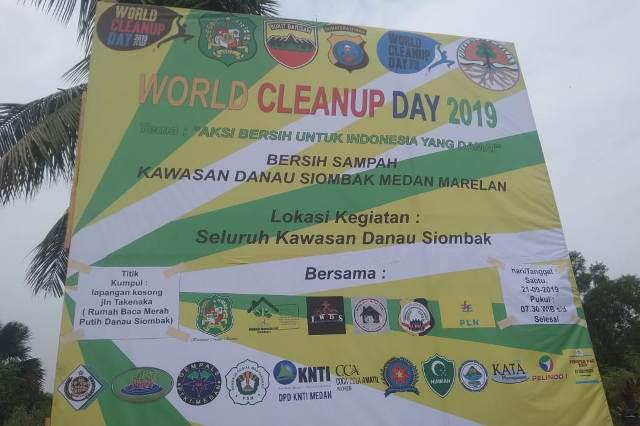 Daun Outbound Ambil Bagian di World Cleanup Day