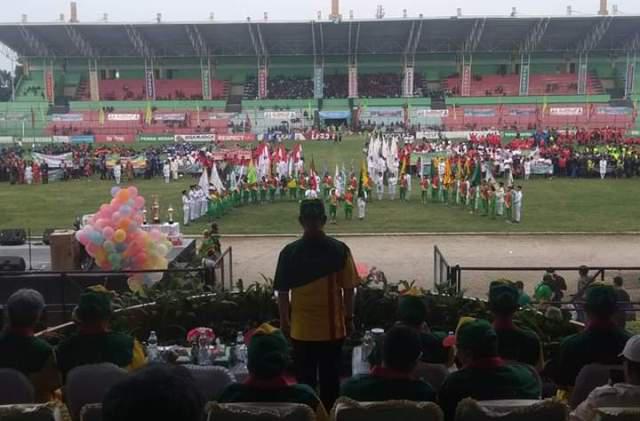 72 Atlet dari 10 Kecamatan Ikut Porkot Cabor Panjat Tebing