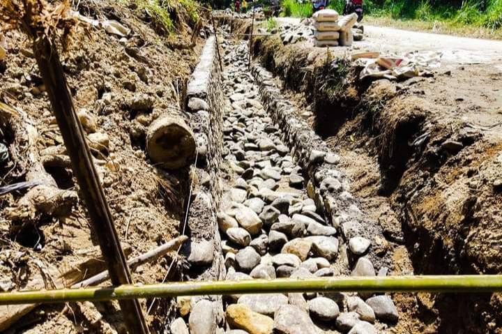 Proyek Gorong-gorong Dinas BMBK Sumut di Palas Tidak Jelas 