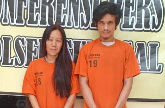 Sepasang Kekasih Ketangkap Beli Sabu di Klambir 5