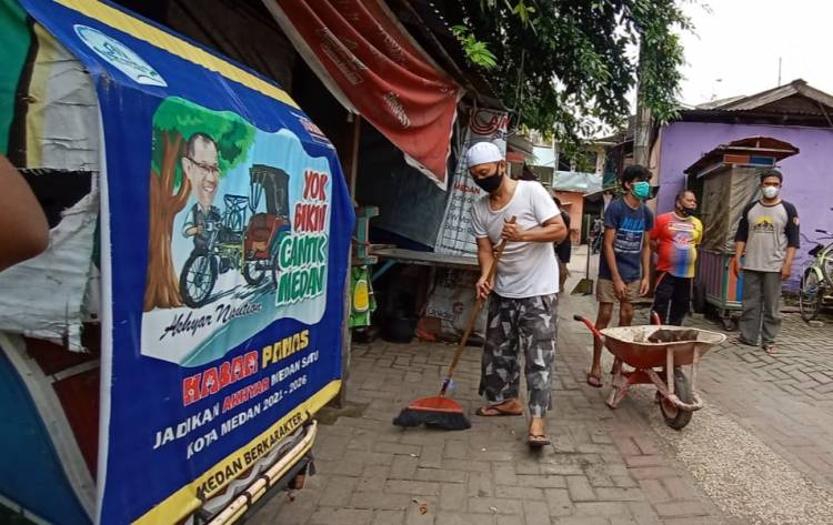 Warga Kampung Kubur Semangat Jadi 'Kampung' di Tengah Kota Medan