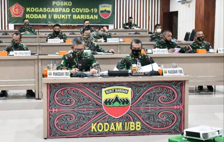 Pangdam I/BB Pimpin Briefing Operasi Penanganan Covid-19
