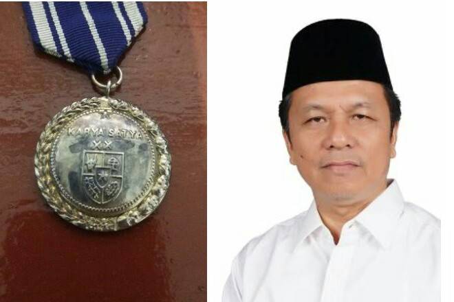 Edi Sampurna, Satu-satunya Cawabup Labura Penerima Penghargaan dari Presiden