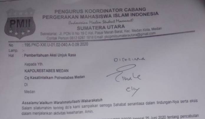 PMII Akan Demo Saksi Cekal KPK ke KAD Sumut