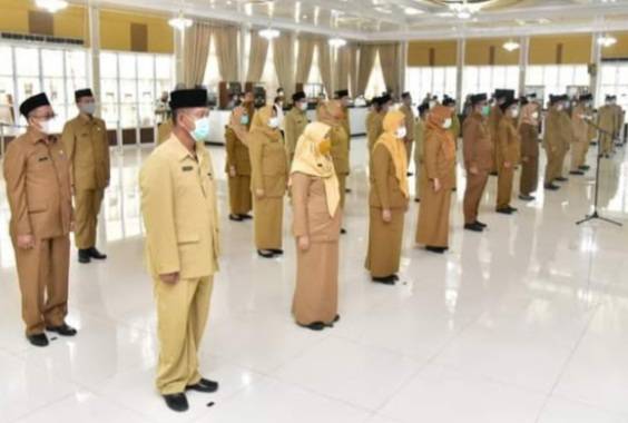 Pemprovsu Akhirnya Bisa Melantik Pejabat, Edy: Untuk itu kalian harus belajar