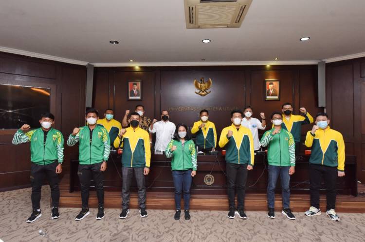 7 Mahasiswa USU Wakili Sumut di PON XX Tahun 2021, Rektor Janji Beasiswa Jika Dapat Medali