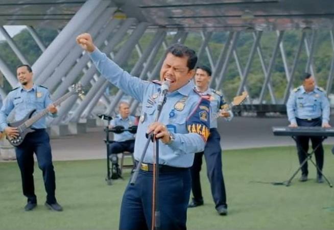 Semangat Raih WBK, Imigrasi Sibolga Rilis Jingle Bebas dari Korupsi