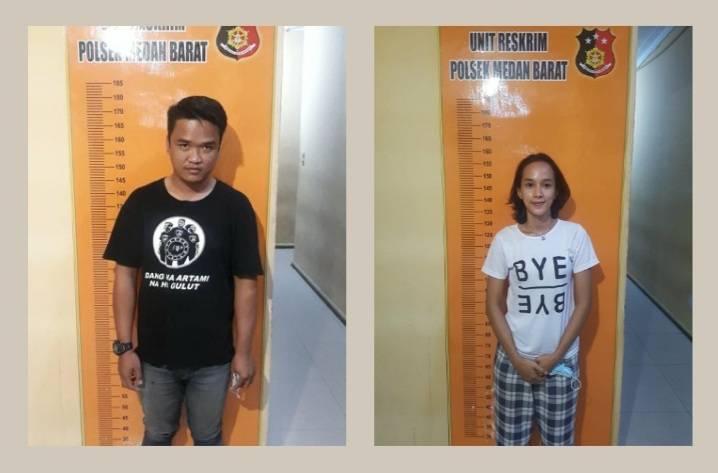 Pasangan Selingkuh Ditangkap Pungli Pedagang Pasar Sambu Baru Medan