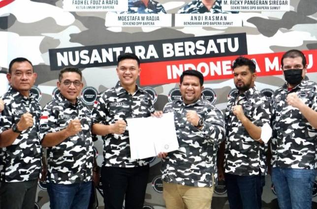 Tiga Anggota DPRD Medan Terima Mandat DPD Bapera