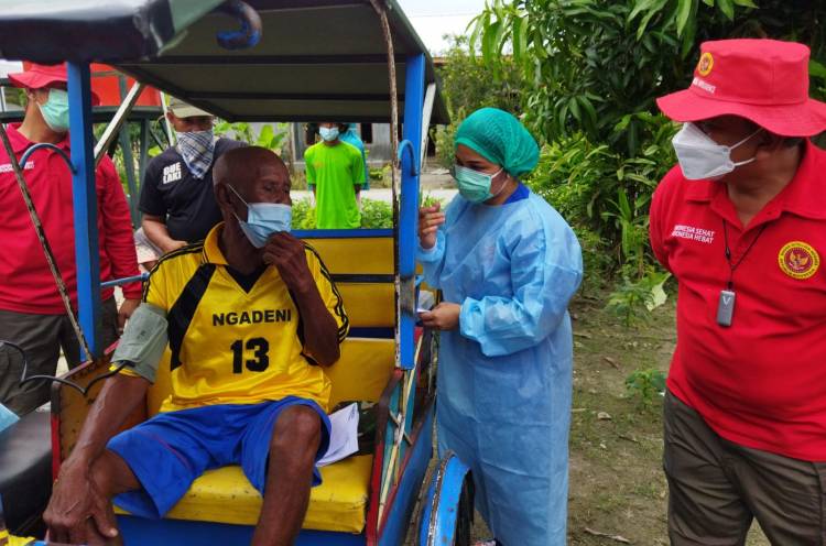 Mobil Vaksin Keliling BIN Door to Door Layani Warga Deliserdang