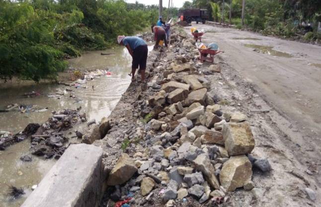 Proyek Rp 11 Miliar PU Sumut di Batubara Hancur Sebelum Selesai Pengerjaan