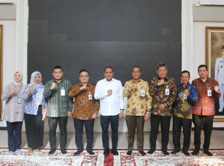 Lapor ke Gubsu, Keuangan Bank Sumut Terus Meningkat, Laba 12,4%, Pencapaian KUR 101,8% 