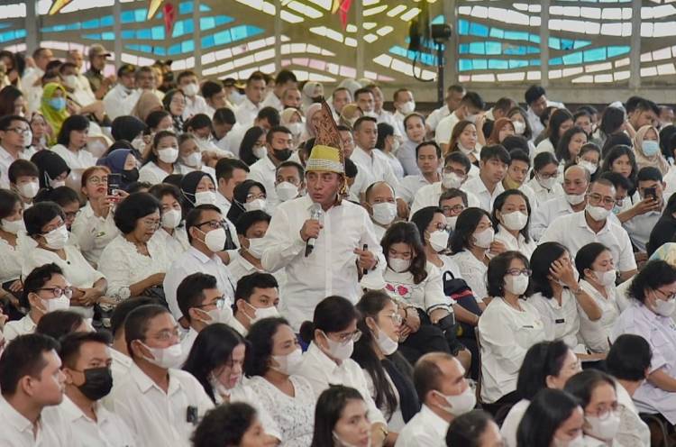 Ribuan Guru di Kota Siantar Dapat Motivasi dari Gubsu