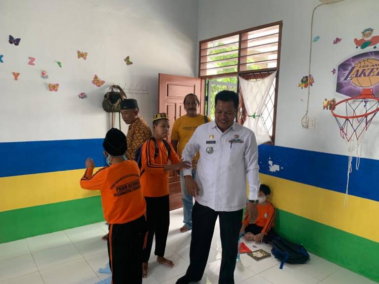 Kecamatan Sunggal Perbaiki Sarpras Sekolah ABK PKBM Bernas